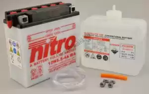 NITRO 104112 batterie 12n5.5-4a - La partie au fond