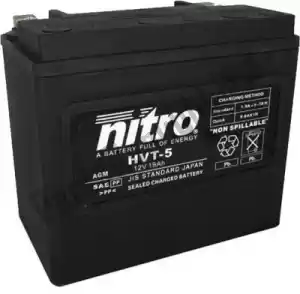 NITRO 104258 akumulator hvt 05 harley oe 65991-82 - Dół