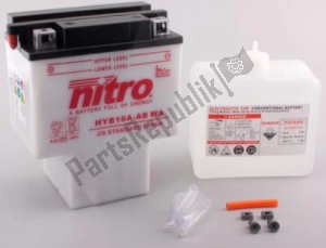 NITRO 104178 batterie hnb16a-ab - La partie au fond