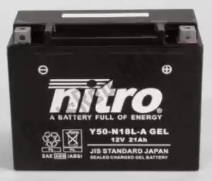 NITRO 104180 battery n50-n18l-a - Bottom side