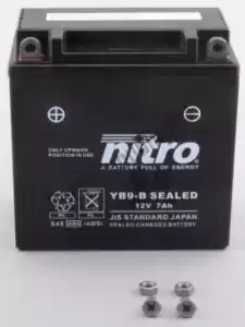 NITRO 104210 battery nb9-b - Bottom side