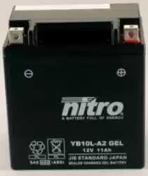 Aqui você pode pedir o bateria nb10l-a2 em Nitro , com o número da peça 104136: