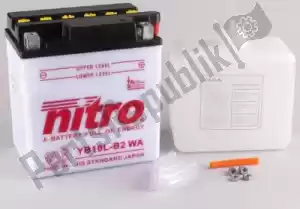 NITRO 104140 bateria nb10l-b2 - Lado inferior