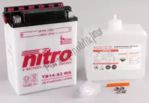 NITRO 104154 accu nb14-a2 - Onderkant
