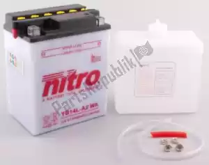 NITRO 104162 accu nb14l-a2 - Onderkant