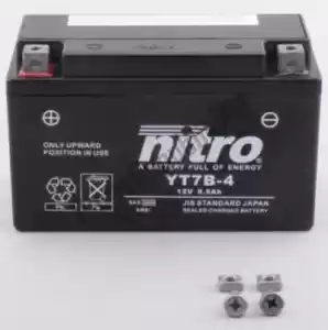 NITRO 104316 battery nt7b-4 - Bottom side