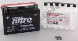 NITRO 104322 batterie nt9b-bs (cp) - La partie au fond