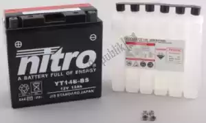NITRO 104310 bateria nt14b-bs (cp) - Lado inferior