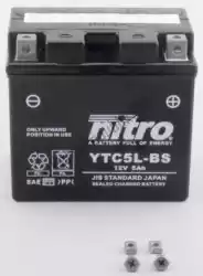 Here you can order the battery ntc5l sla from Nitro, with part number 104326: