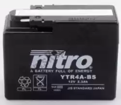 Tutaj możesz zamówić bateria ntr4a-bs (cp) od Nitro , z numerem części 104328: