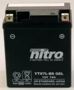 NITRO 104338 batteria ntx7l sl - Il fondo