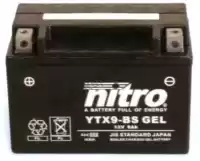 104342, Nitro, Batería ntx9 sla    , Nuevo