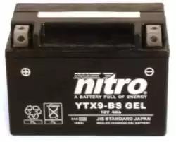 Qui puoi ordinare batteria ntx9 sl da Nitro , con numero parte 104342: