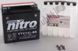 NITRO 104360 battery ntx14l-bs (cp) - Bottom side