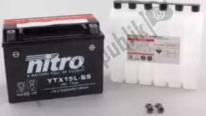 NITRO 104362 batería ntx15l-bs (cp) - Lado inferior