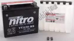 Ici, vous pouvez commander le batterie ntx20-bs (cp) auprès de Nitro , avec le numéro de pièce 104370: