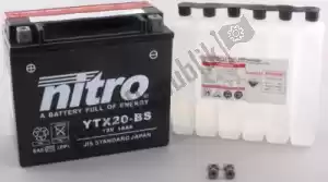 NITRO 104370 batterie ntx20-bs (cp) - La partie au fond