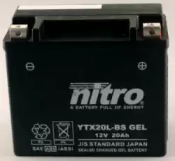 Here you can order the battery ntx20l lettuce from Nitro, with part number 104384: