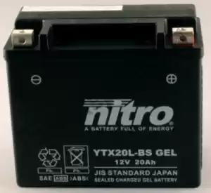 NITRO 104384 battery ntx20l lettuce - Bottom side