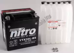 NITRO 104390 accu ntx30l-bs (cp) - Onderkant