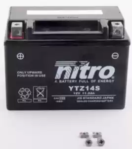 NITRO 104408 battery ntz14s - Bottom side