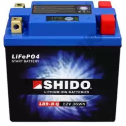 Aqui você pode pedir o bateria lb9-b q em Shido , com o número da peça 105216: