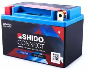 SHIDO 105261 accu ltx9 cnt - Onderkant