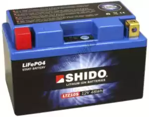 SHIDO 105318 batterie ltz10s - La partie au fond