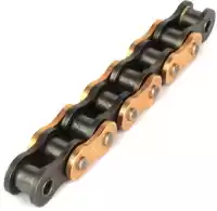 230719120G, Afam, Chain, race 420mx2 120 ar (clip) gold    , New