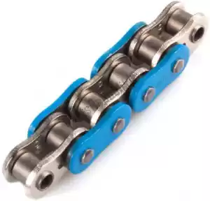 AFAM 230737118B cadena carrera 520mx5 118 ars (clip) azul - Lado inferior