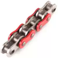 230736114R, Afam, Chain, race 520mx4 114 ars (clip) red    , New