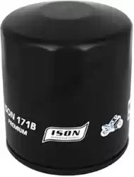 Qui puoi ordinare filtro, olio ison 171b, nero premium da Ison , con numero parte 5249171BP: