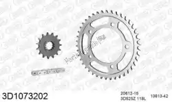 Here you can order the chain kit chain kit, 3d, steel from Threed, with part number 393D1073202: