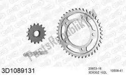 Here you can order the chain kit chain kit, 3d, steel from Threed, with part number 393D1089131: