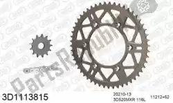 Here you can order the chain kit chain kit, 3d, aluminum from Threed, with part number 393D1113815: