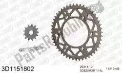 Here you can order the chain kit chain kit, 3d, aluminum from Threed, with part number 393D1151802: