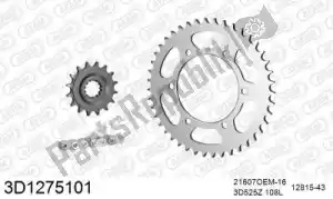 THREED 393D1275101 chain kit chain kit, 3d, steel - Bottom side