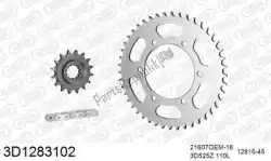 Here you can order the chain kit chain kit, 3d, steel from Threed, with part number 393D1283102:
