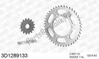 393D1289133, Threed, Zestaw ?a?cucha zestaw ?a?cucha, 3d, stal    , Nowy