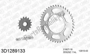 THREED 393D1289133 chain kit chain kit, 3d, steel - Bottom side