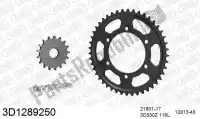 393D1289250, Threed, Kit catena kit catena, 3d, acciaio    , Nuovo