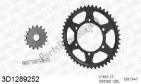 393D1289252, Threed, Kit catena kit catena, 3d, acciaio    , Nuovo