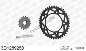 THREED 393D1289253 chain kit chain kit, 3d, steel - Bottom side