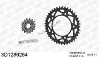 393D1289254, Threed, Chain kit chain kit, 3d, steel    , New