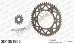 Here you can order the chain kit chain kit, 3d, aluminum from Threed, with part number 393D1351803:
