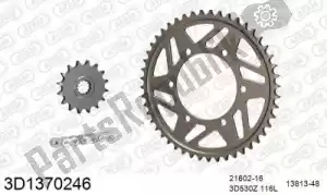 THREED 393D1370246 chain kit chainkit, 3d, alu 530 conv - Bottom side