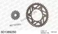 393D1389250, Threed, Kit catena kit catena, 3d, alluminio    , Nuovo
