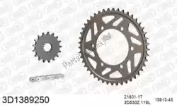 Here you can order the chain kit chain kit, 3d, aluminum from Threed, with part number 393D1389250: