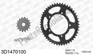 THREED 393D1470100 chain kit chain kit, 3d, steel - Bottom side