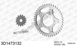 THREED 393D1473132 chain kit chain kit, 3d, steel - Bottom side